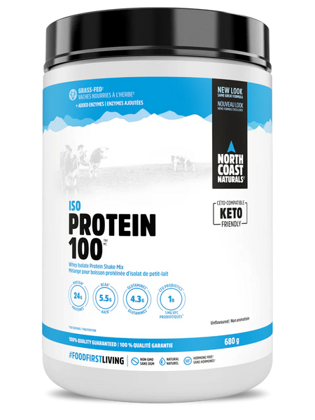 North Coast Naturals - Iso Protein 100 - Unflavoured
