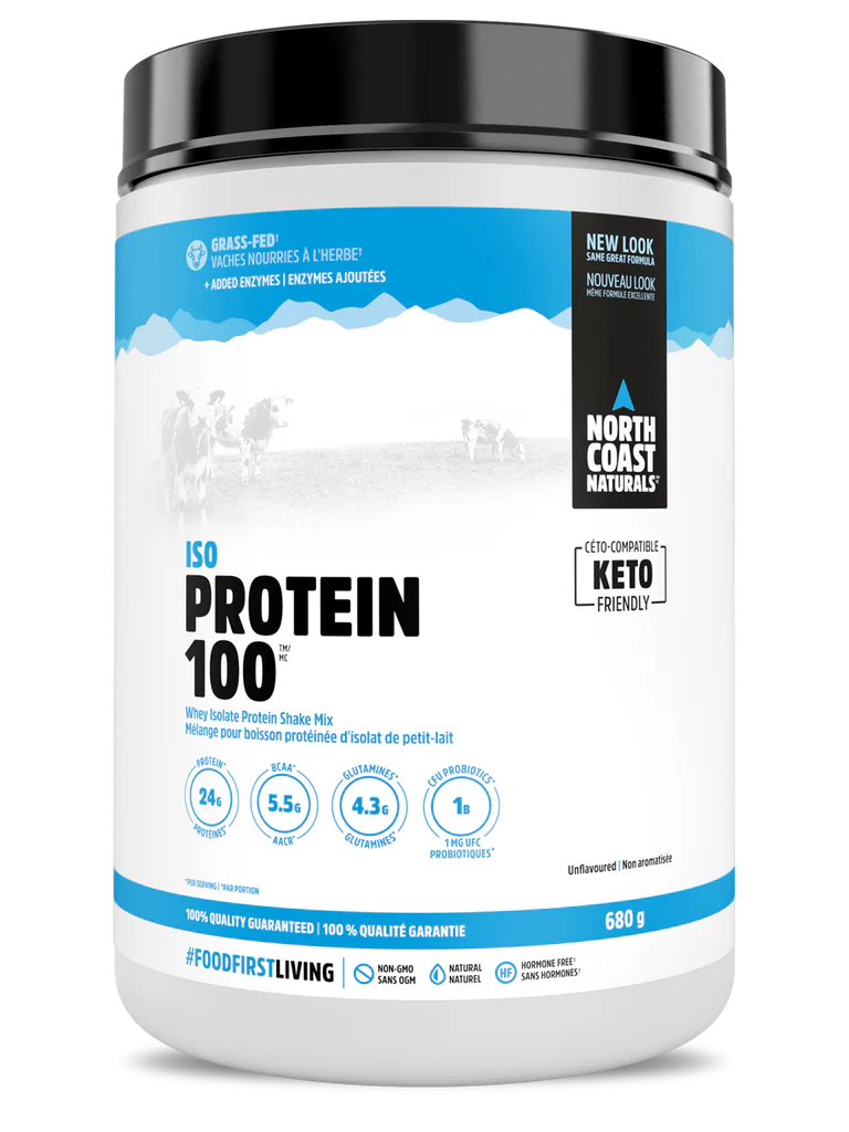 North Coast Naturals - Iso Protein 100 - Unflavoured