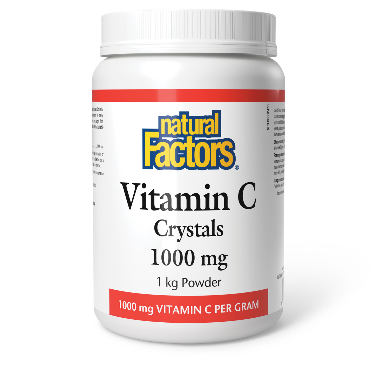 Natural Factors - Vitamin C Crystals - 1000 mg