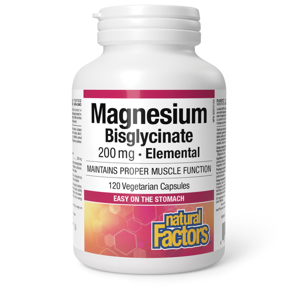 Thumbnail of Natural Factors - Magnesium Bisglycinate Elemental - 200 mg