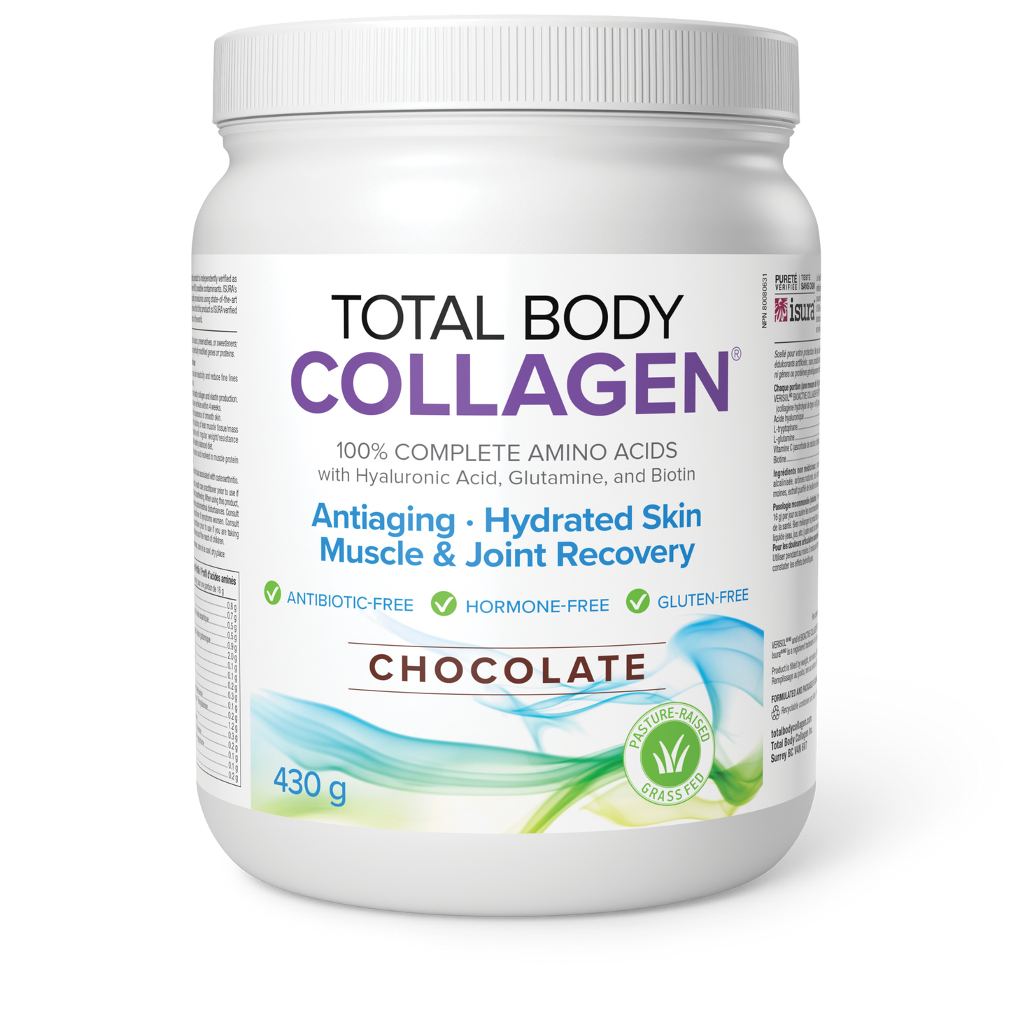 Natural Factors - Total Body Collagen Powder - Chocolate
