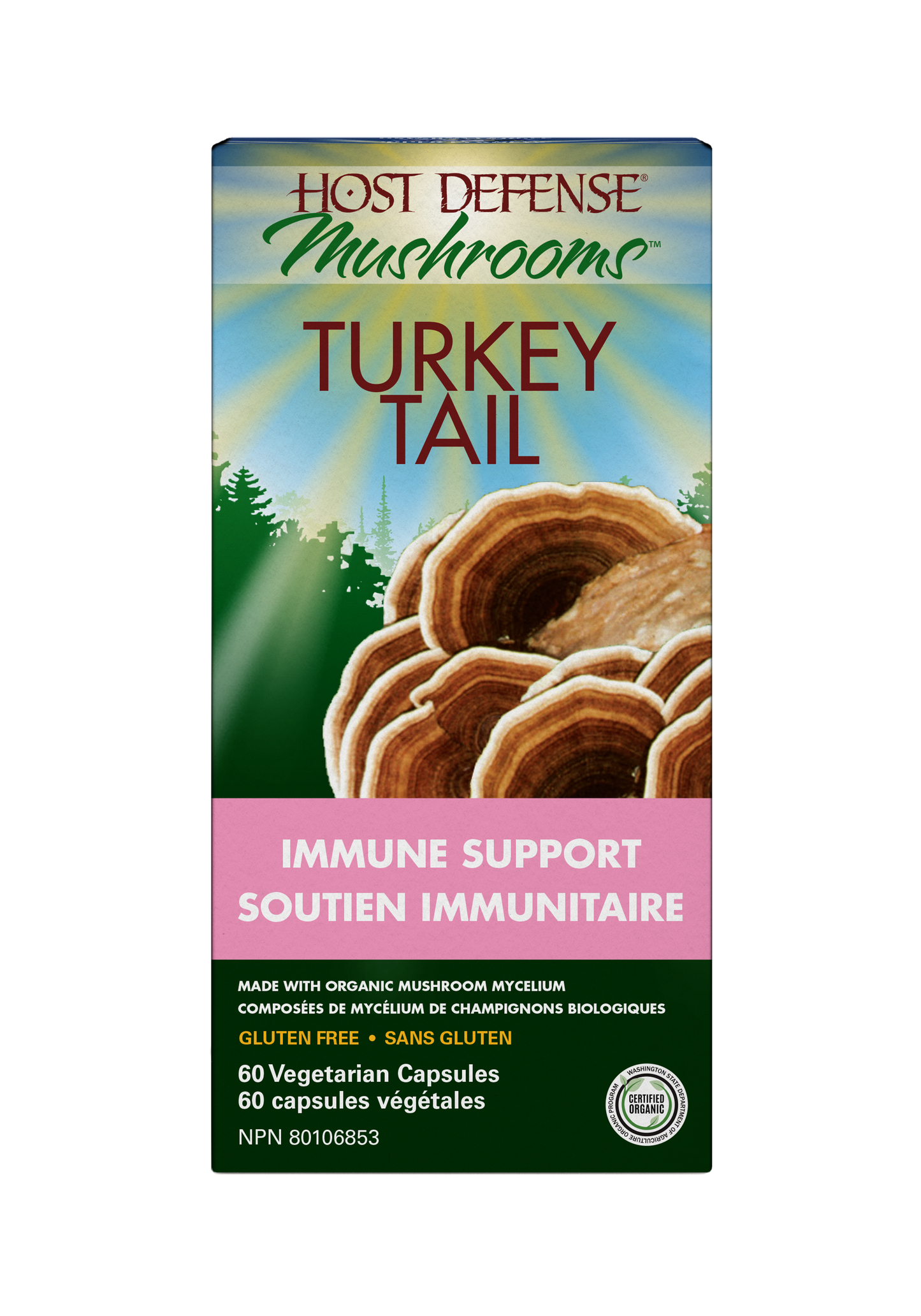 Host Defense - Turkey Tail Organic Mushroom