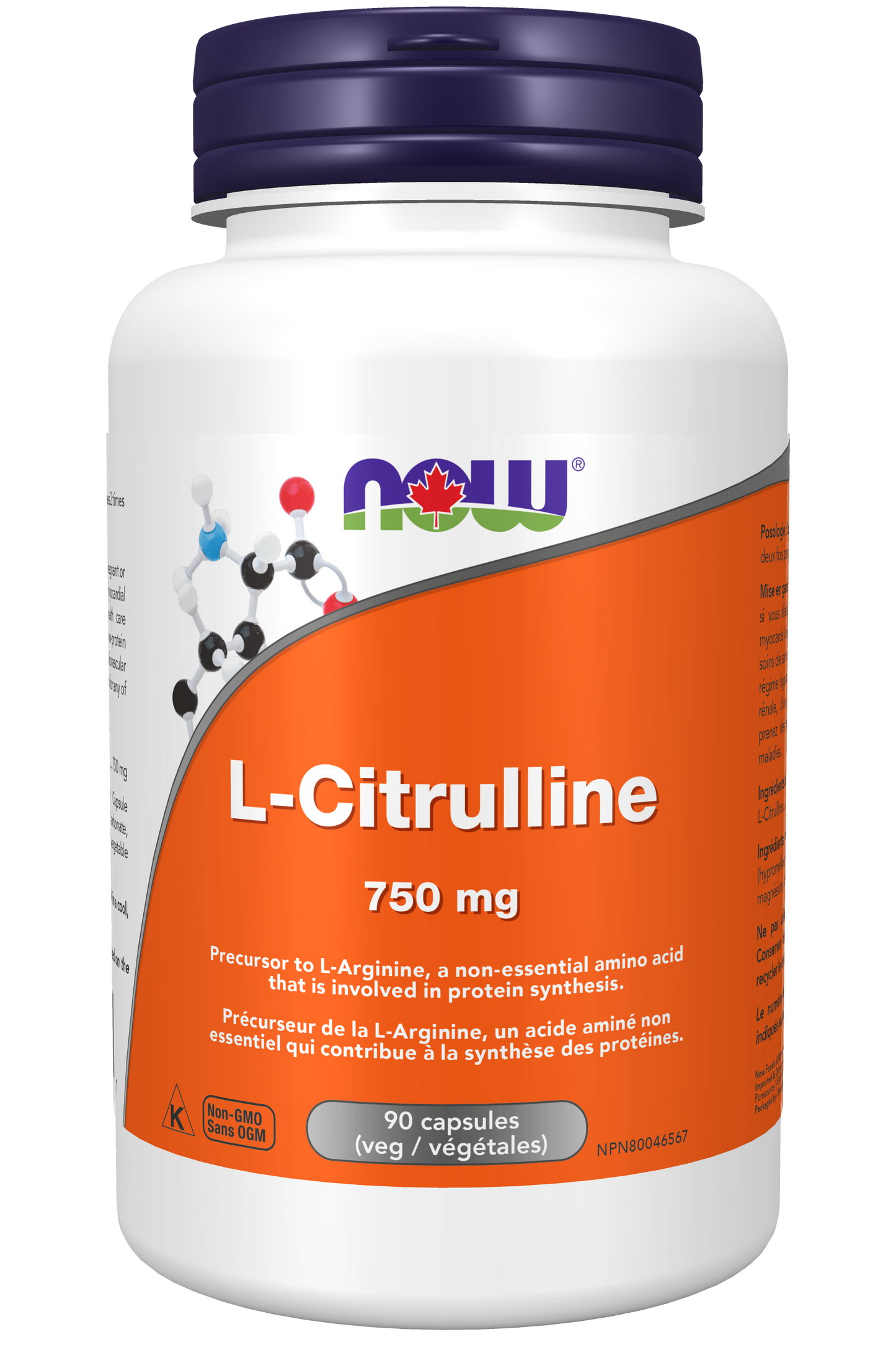 NOW - L-Citrulline 750mg
