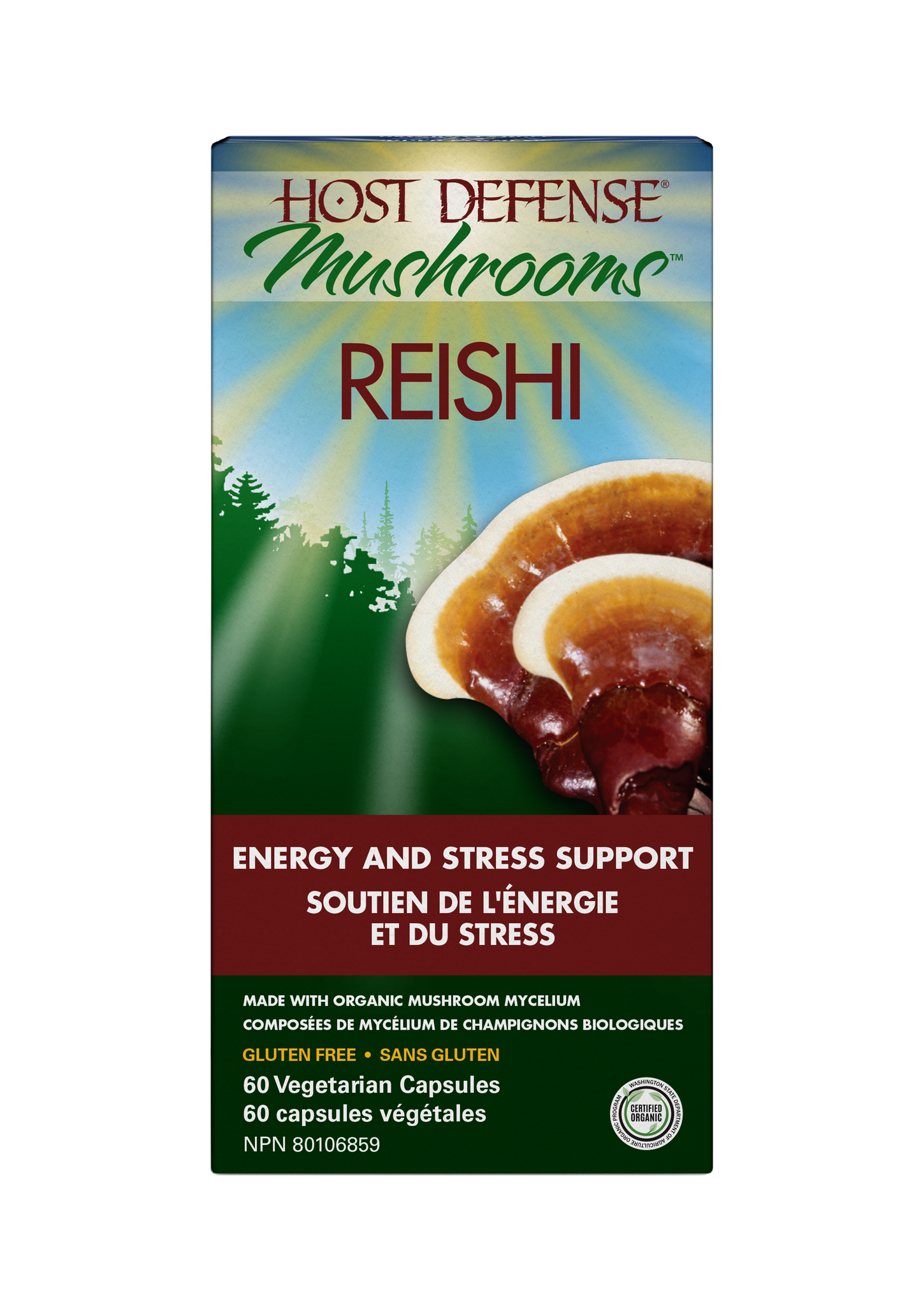 Host Defense - Reishi Organic Mushroom