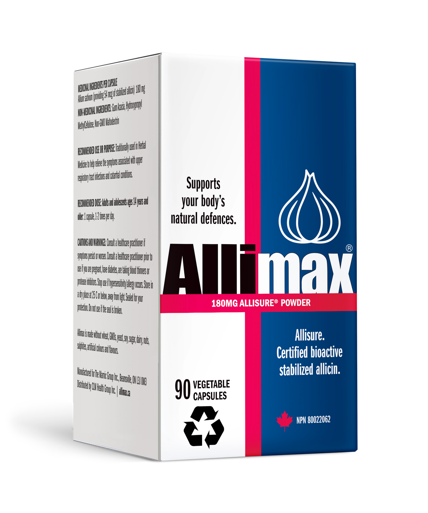 Allimax - 100% Allicin