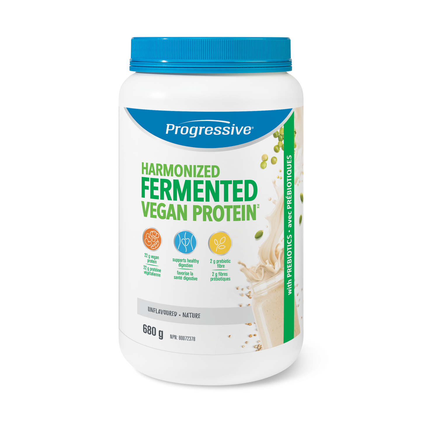 Progressive - Harmonized Fermented Vegan Protein - Unflavoured