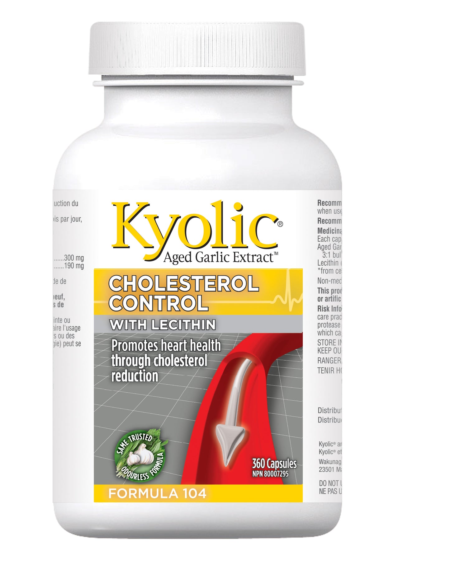 Kyolic - Formula 104 Cholesterol Control