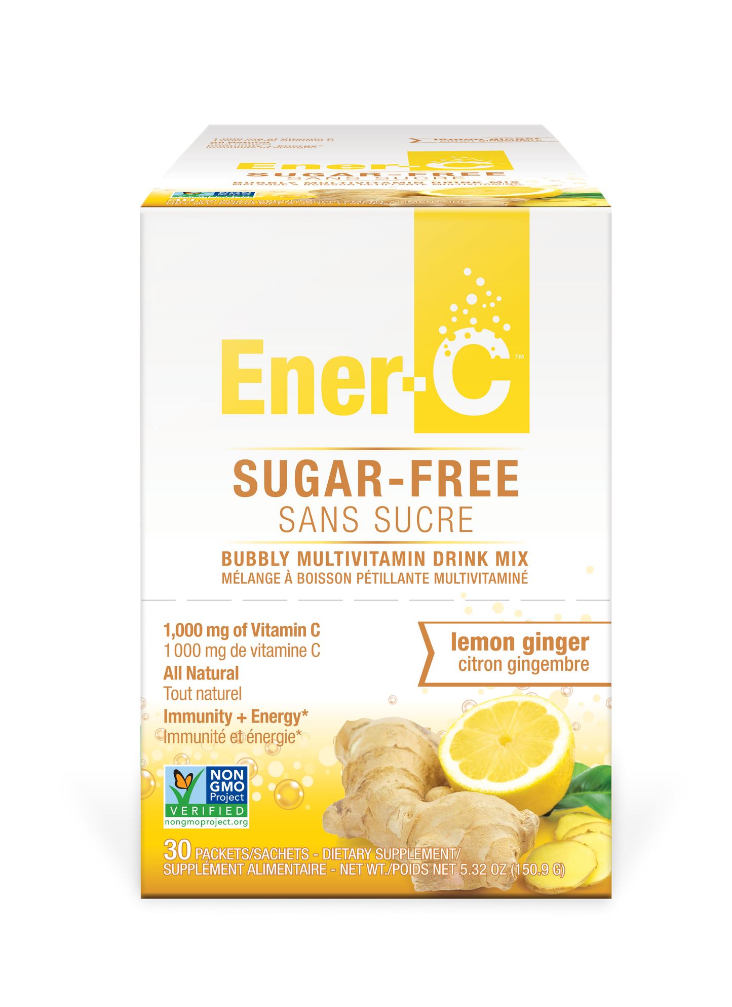Ener-Life - Ener-C Sugar-Free Lemon Ginger