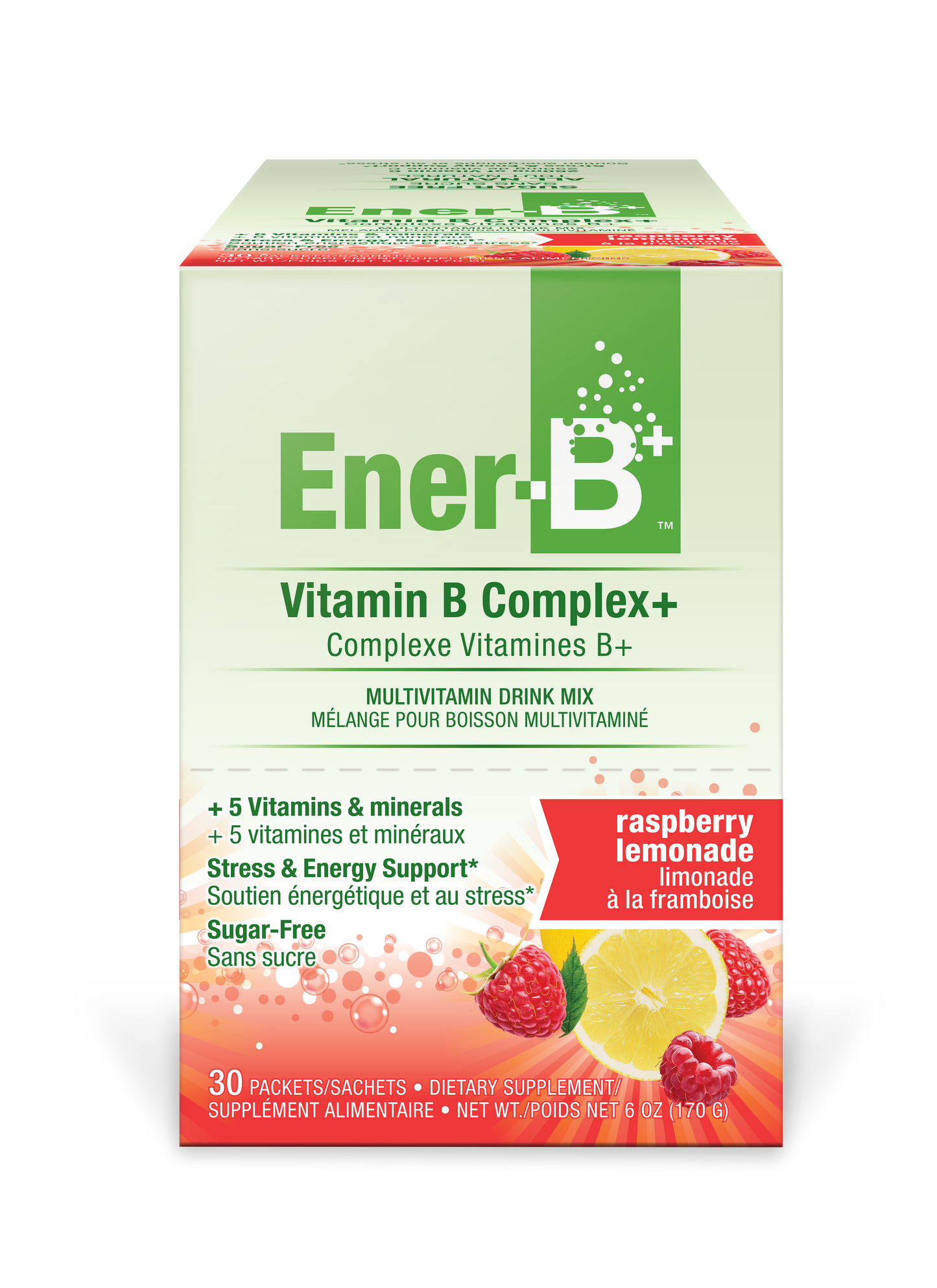 Ener-Life - Ener-B+ Raspberry Lemonade