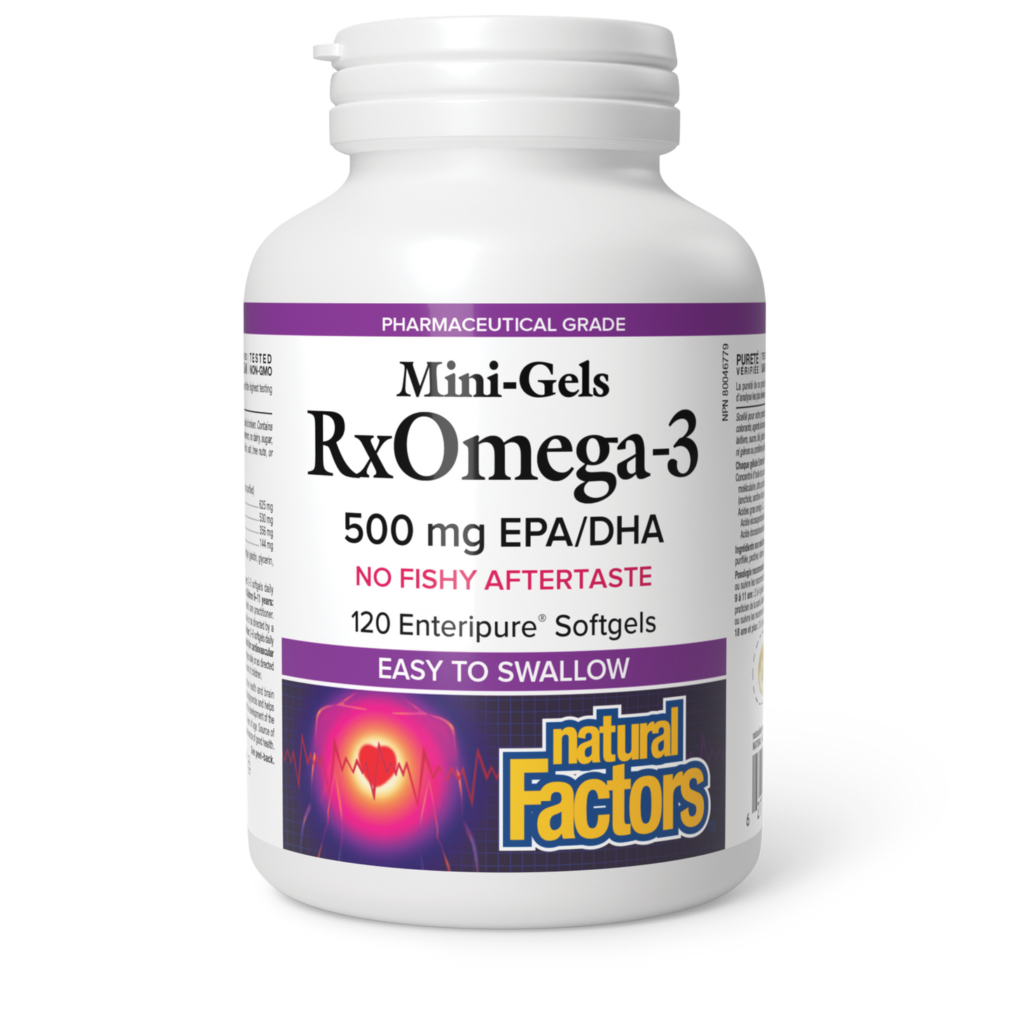 Natural Factors - Mini-Gels RxOmega-3 500mg