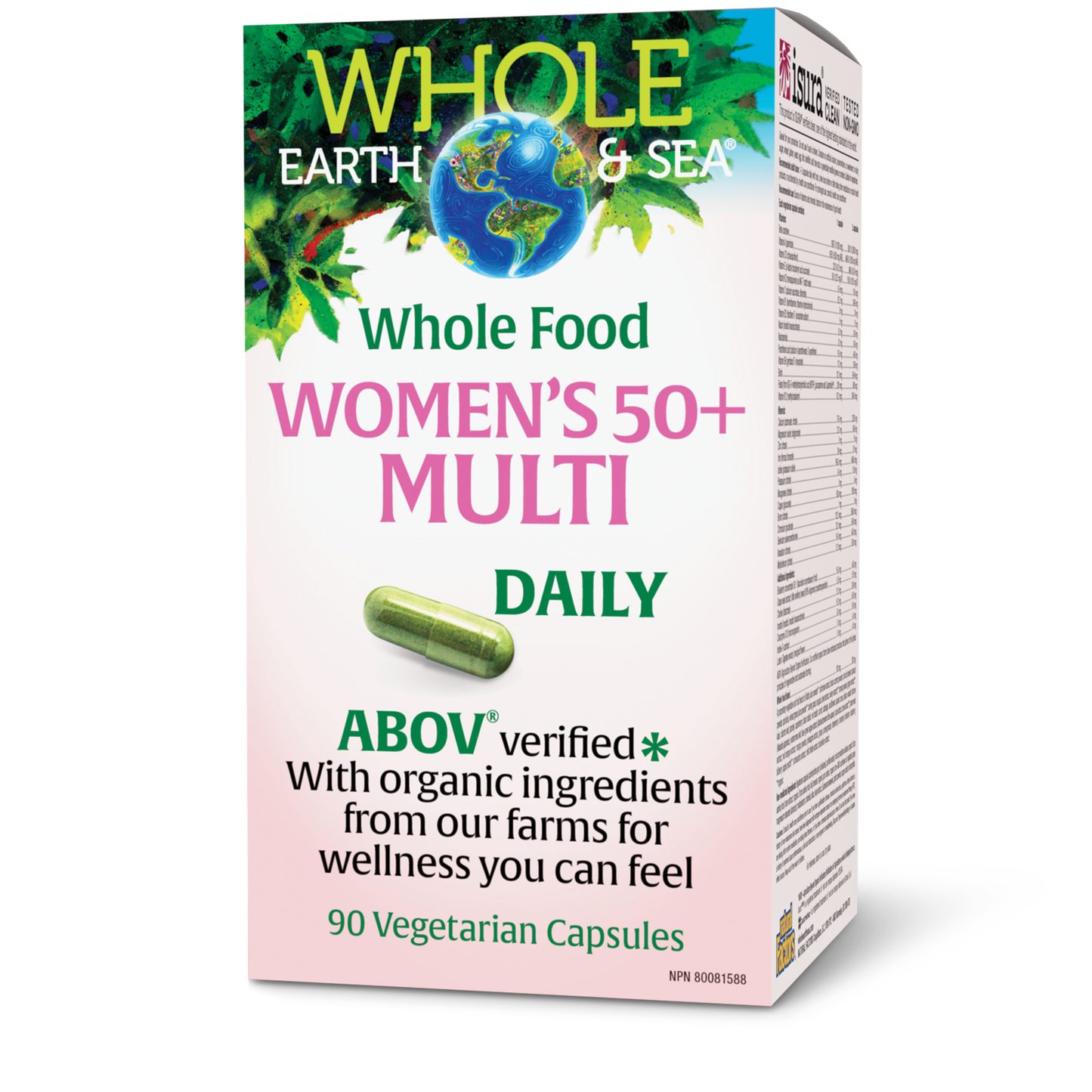 Natural Factors - Whole Earth & Sea Women's 50+ Multi DailyNa