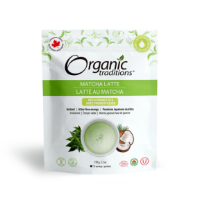 Organic Traditions - Organic Traditions Matcha Latte w/Probiotics 150g