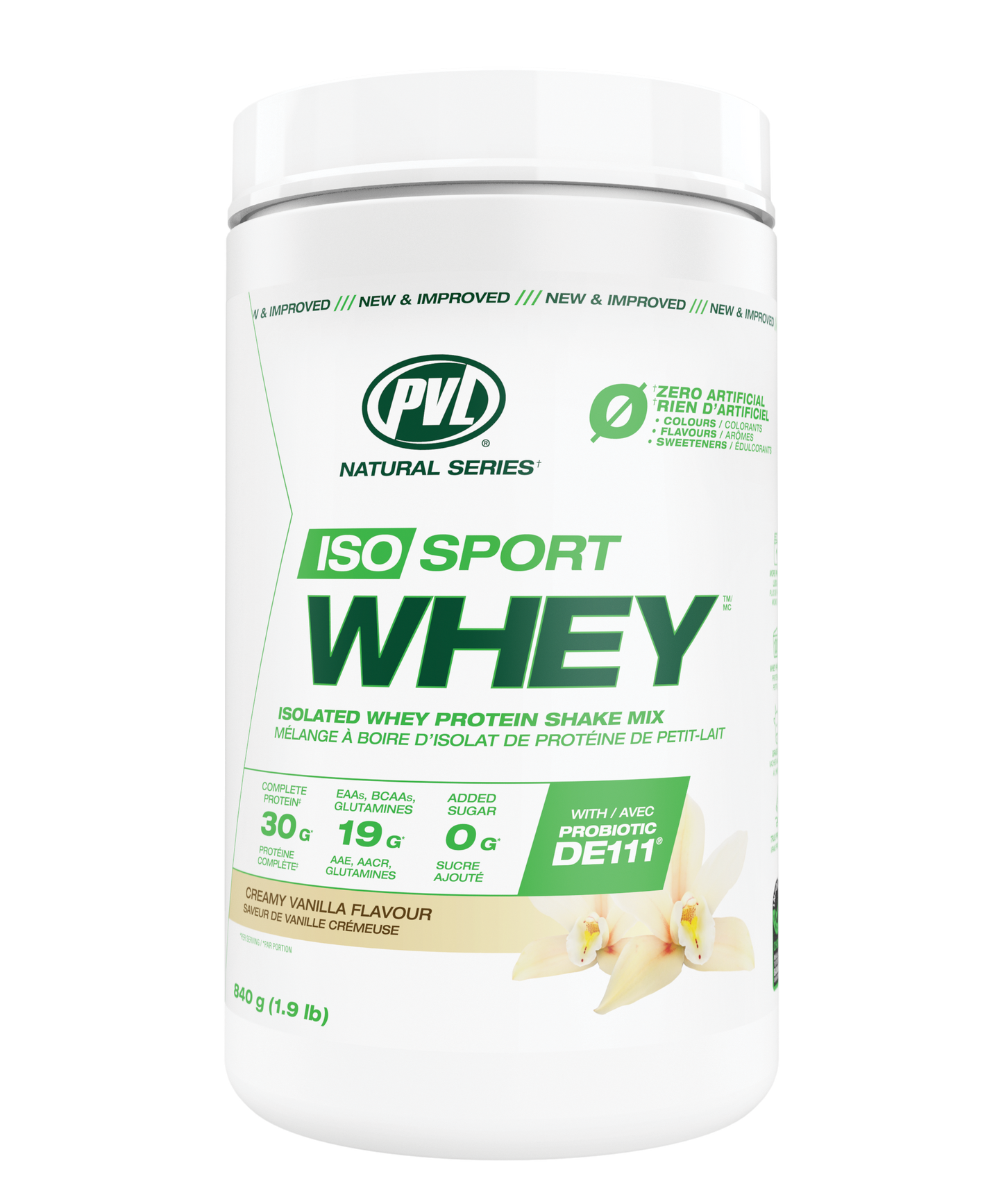 PVL - ISO Sport Whey - Creamy Vanilla