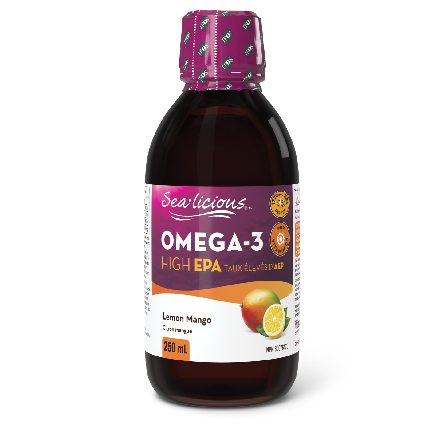Sea-licious - Omega-3 High EPA Lemon Mango