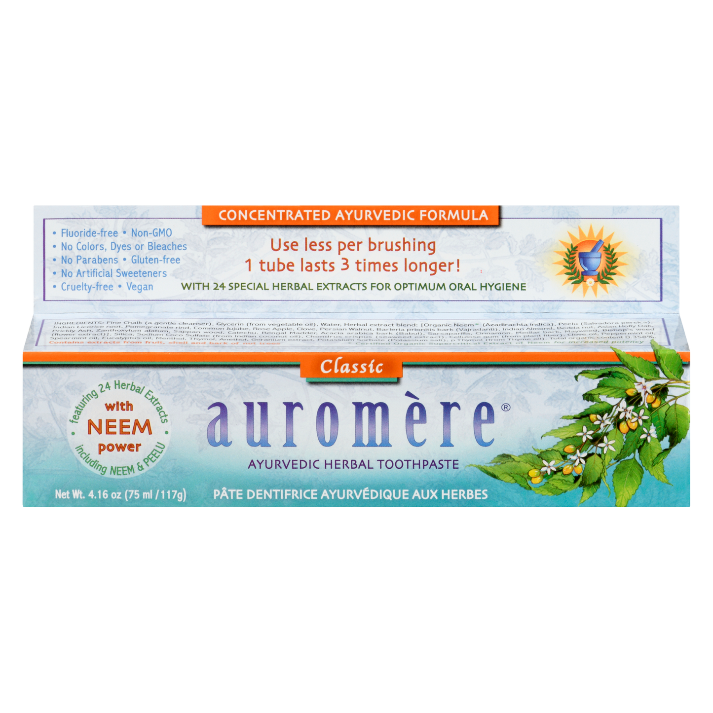 Auromere - Ayurvedic Herbal Toothpaste Classic