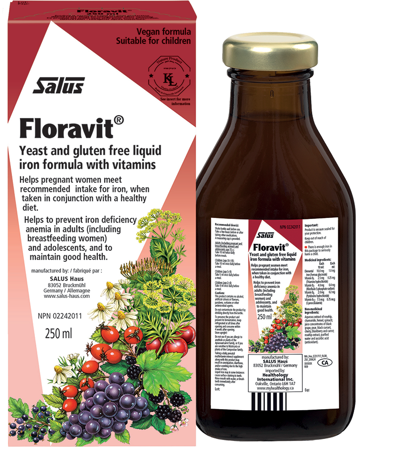 Salus - Floravit Yeast Free Iron Formula