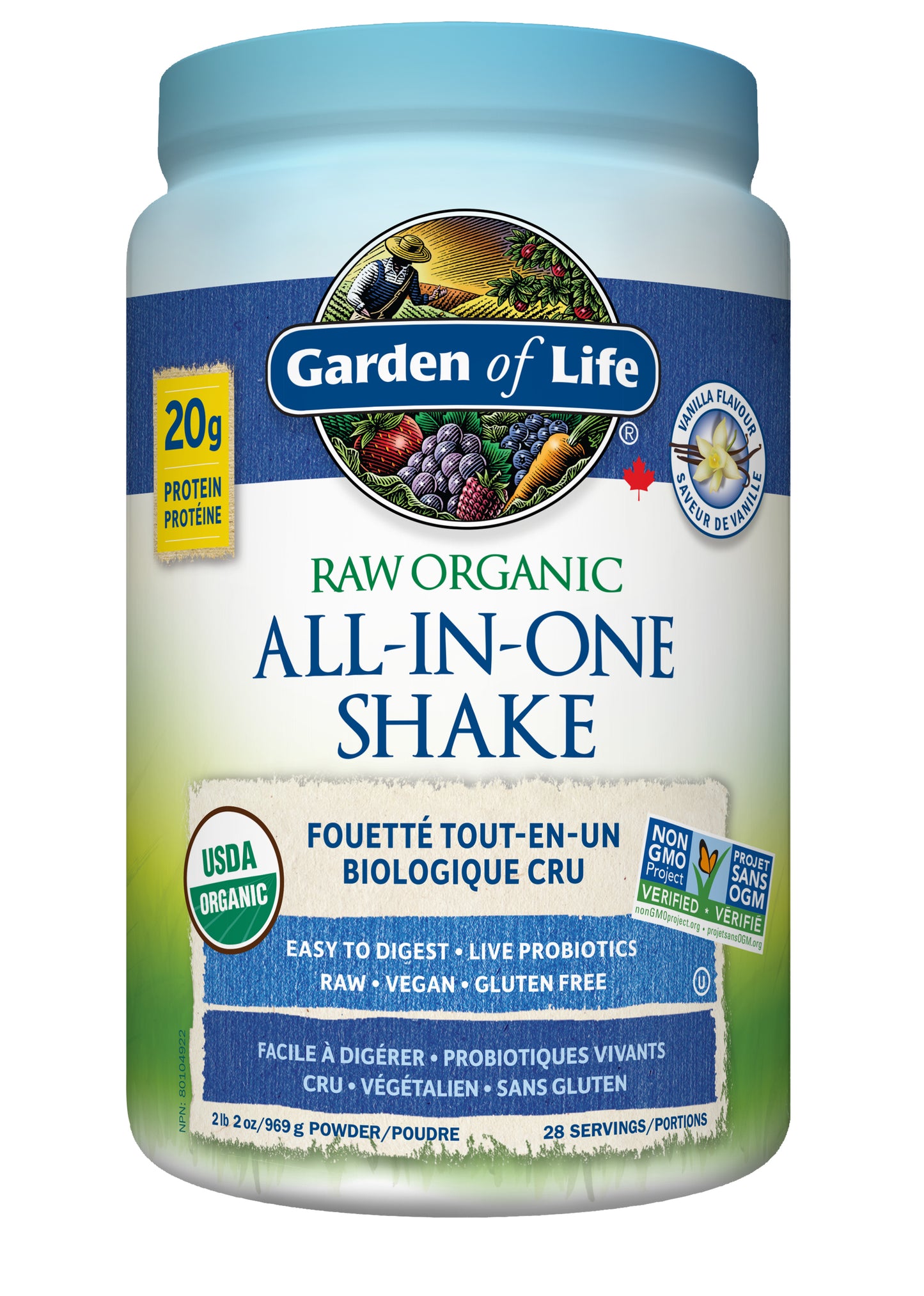 Garden of Life - All-In-One Nutritional Shake Vanilla
