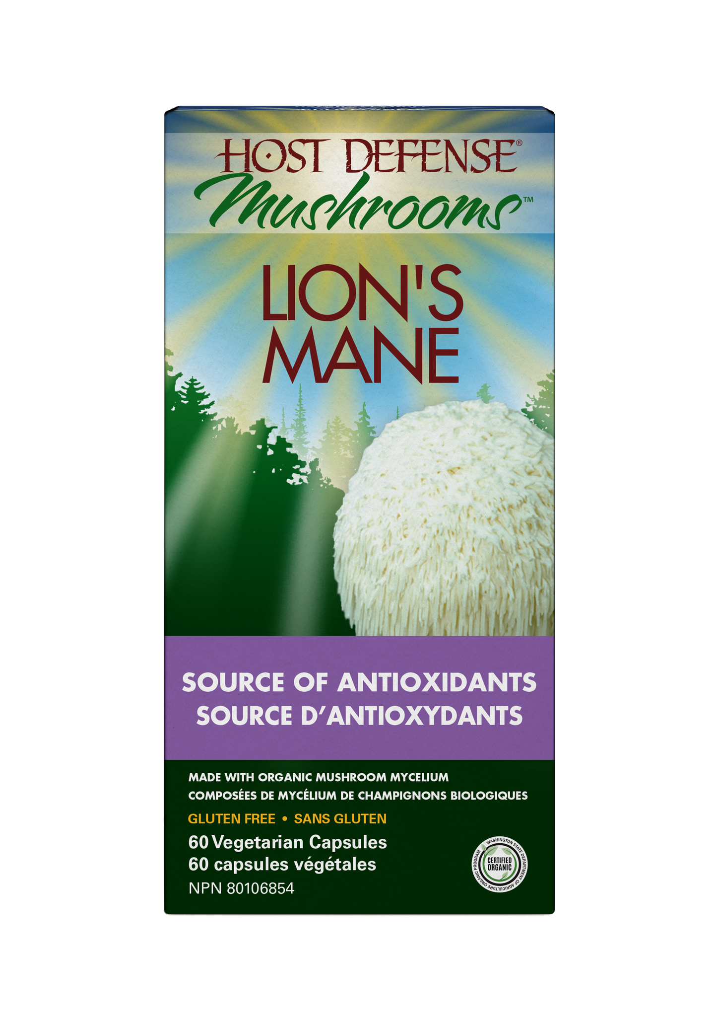 Host Defense - Lion's Mane Organic Mushroom