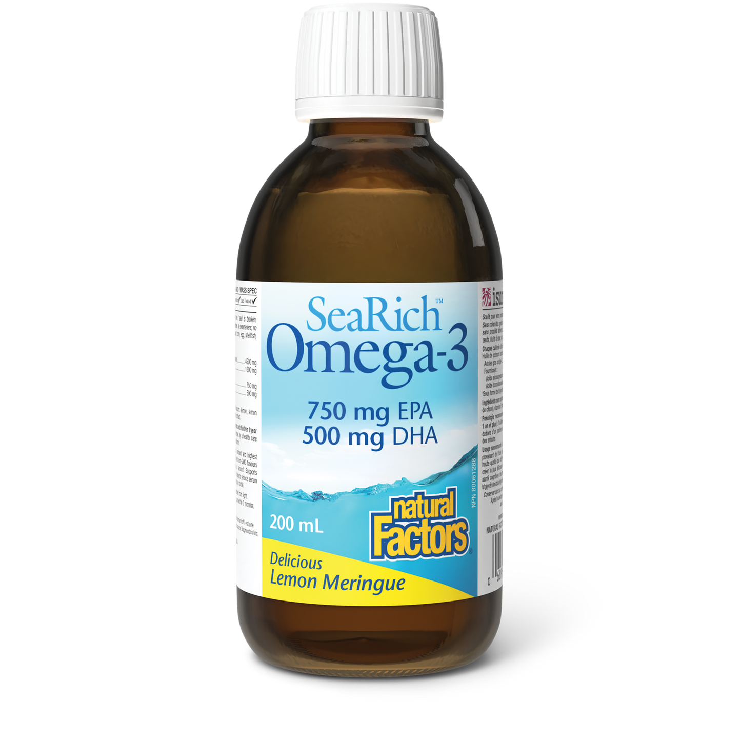 Natural Factors - SeaRich Omega-3 - Lemon Meringue