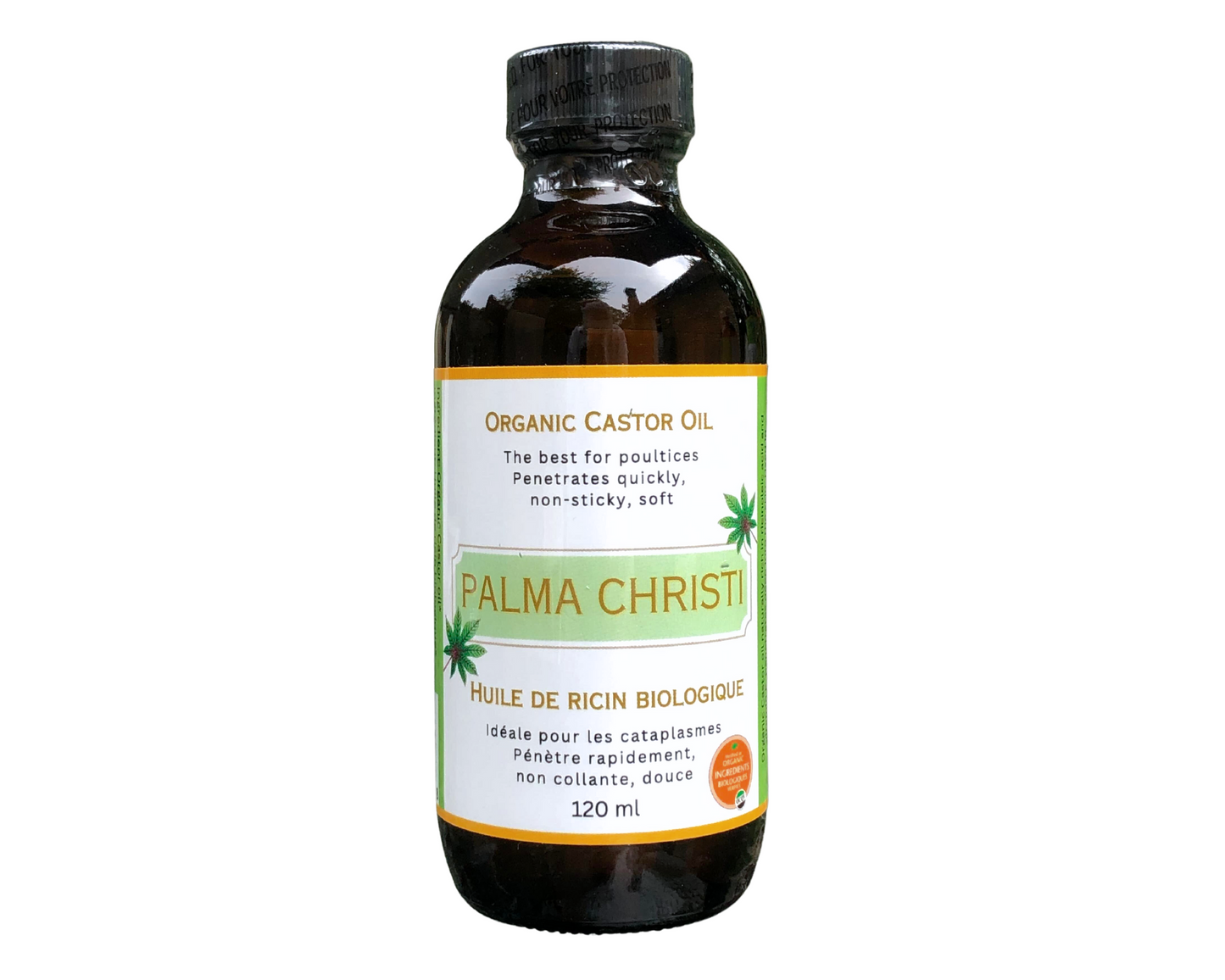 Palma Christi Gold - Certified Organic Castor Oil