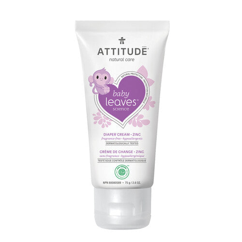Attitude - Baby Leaves Natural Diaper Cream + Zinc