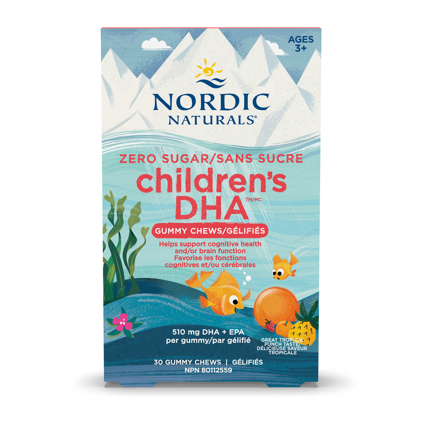 Nordic Naturals - Children's DHA Gummies - Tropical Punch