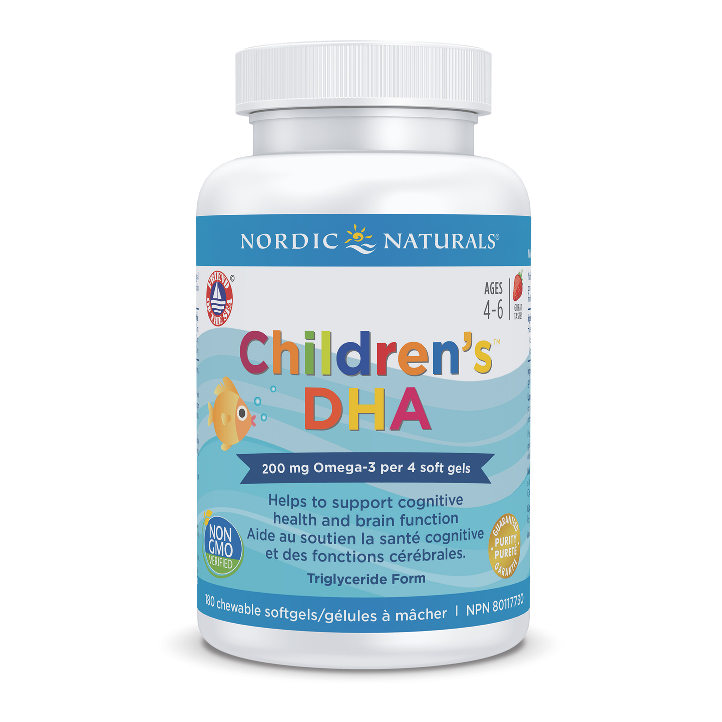 Nordic Naturals - Nordic Childrens DHA Strawberry 90chew sgels