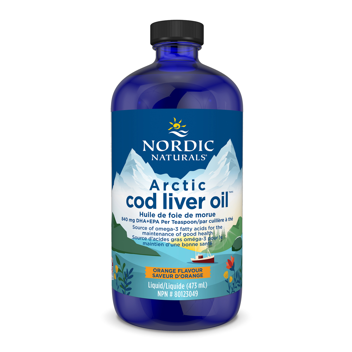 Nordic Naturals - Arctic Cod Liver Oil - Orange Flavour