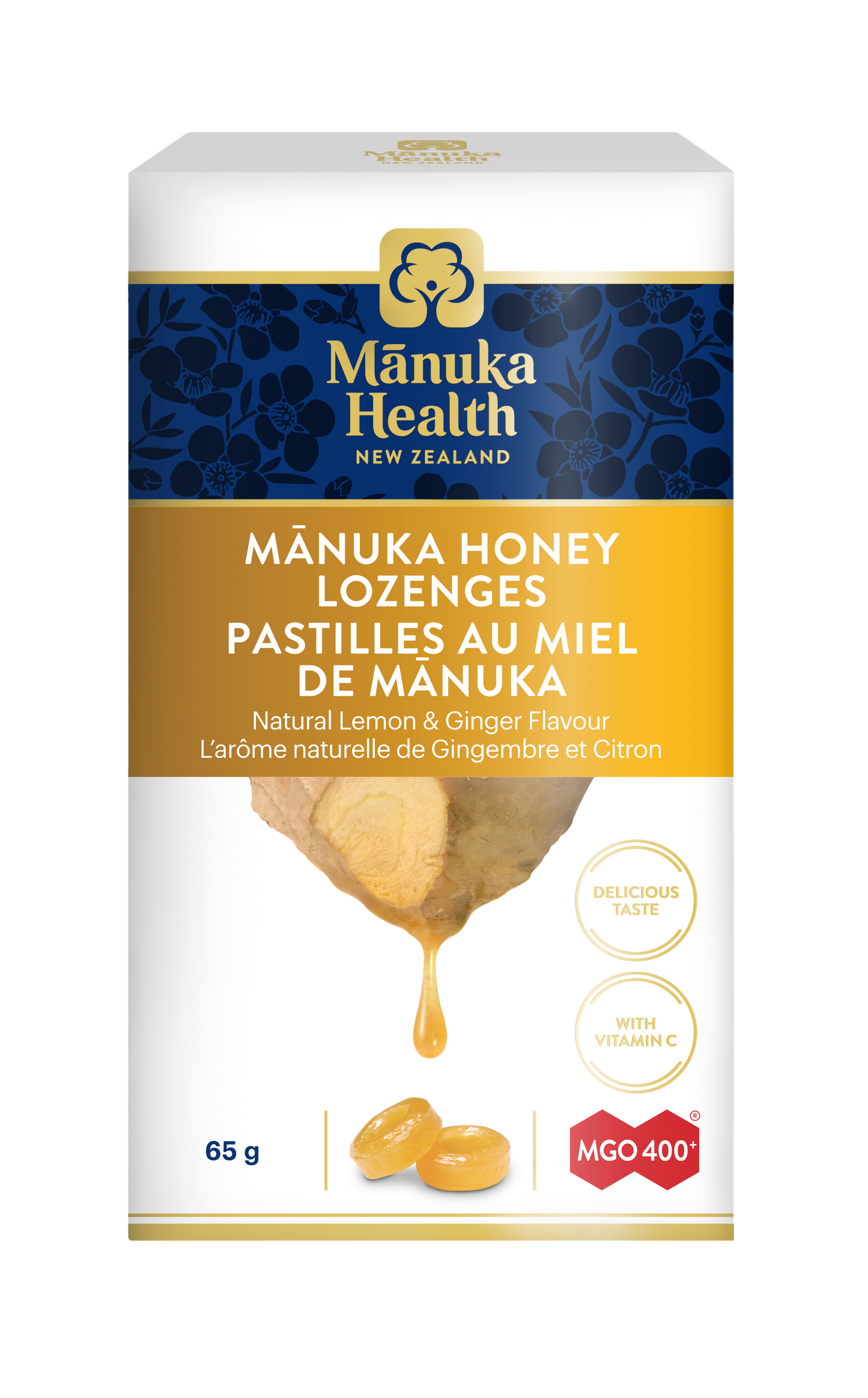 Manuka Health - Manuka Honey Lozenges Lemon & Ginger