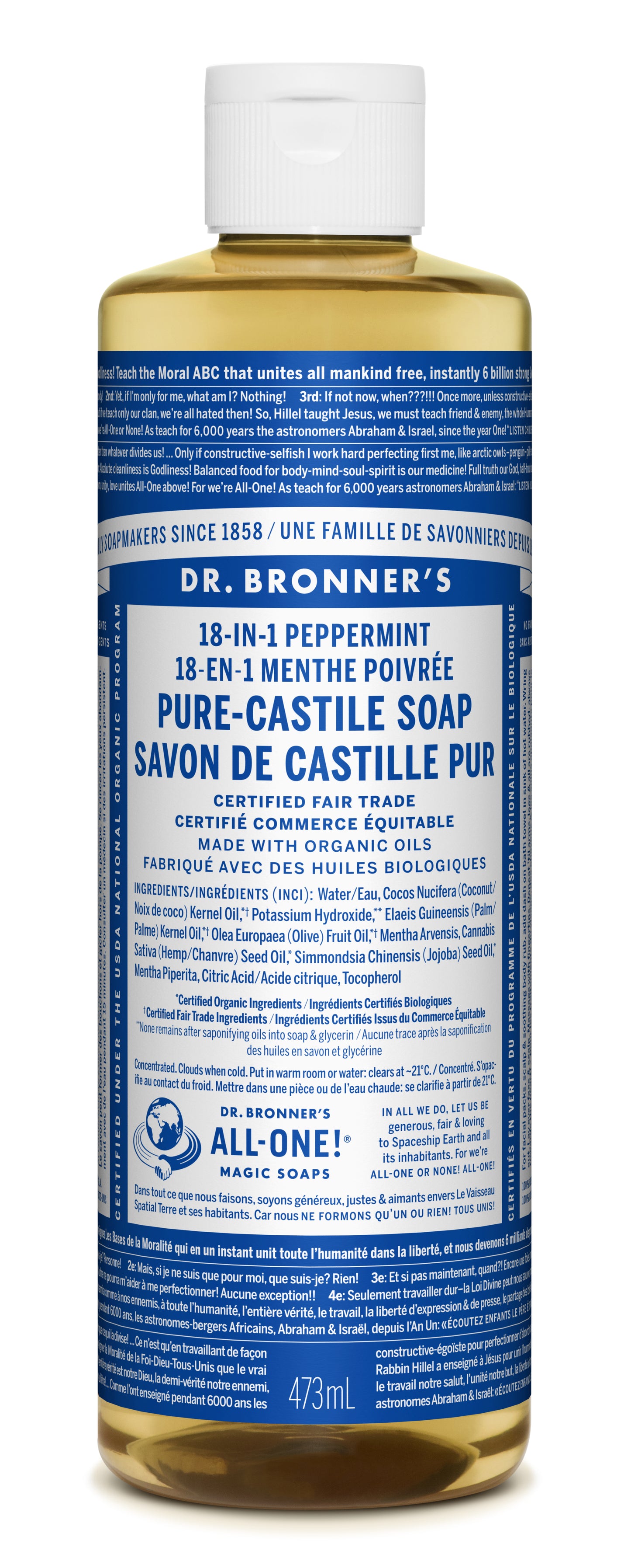 Dr. Bronner's - Pure Castile Soap Peppermint
