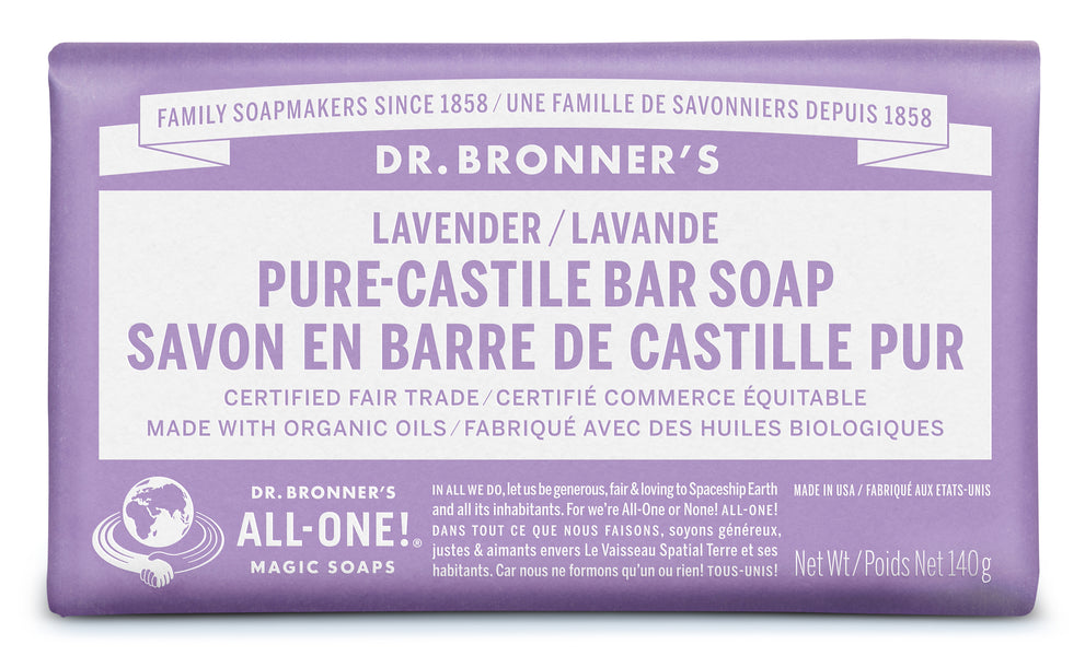 Dr. Bronner's - Pure Castile Bar Soap Lavender