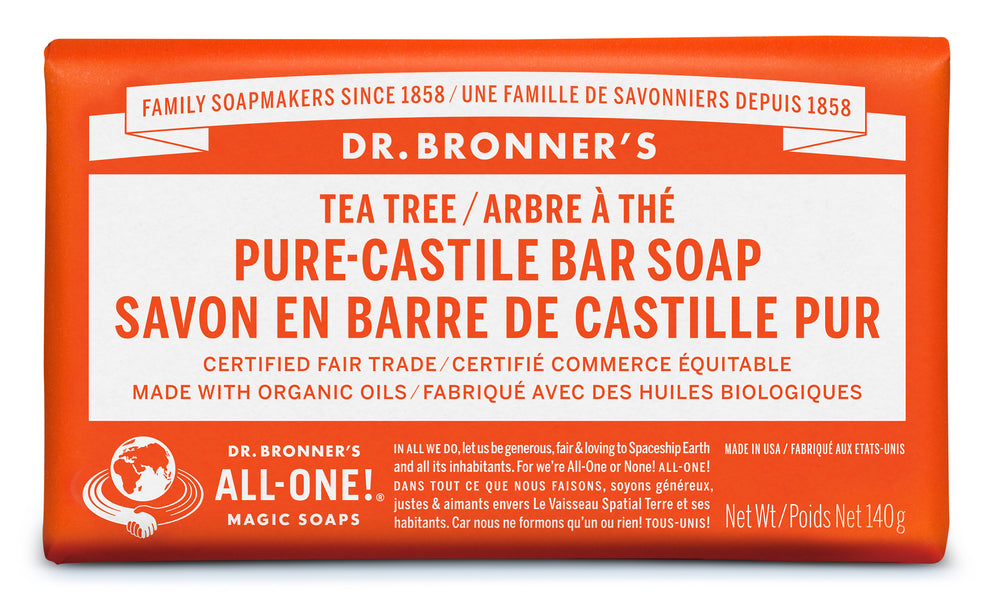 Dr. Bronner's - Pure Castile Bar Soap Tea Tree