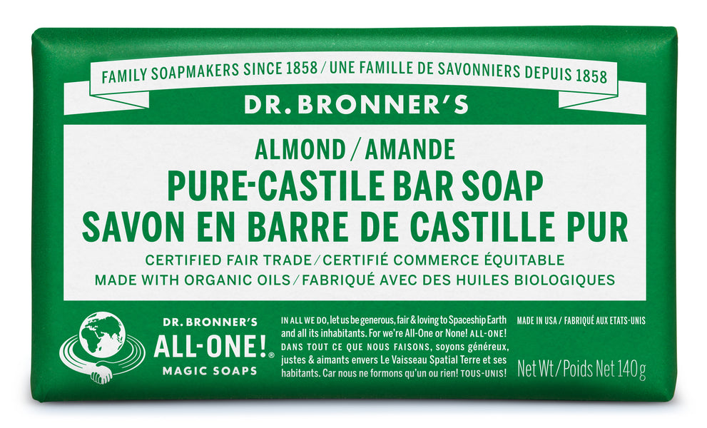 Dr. Bronner's - Pure Castile Bar Soap Almond