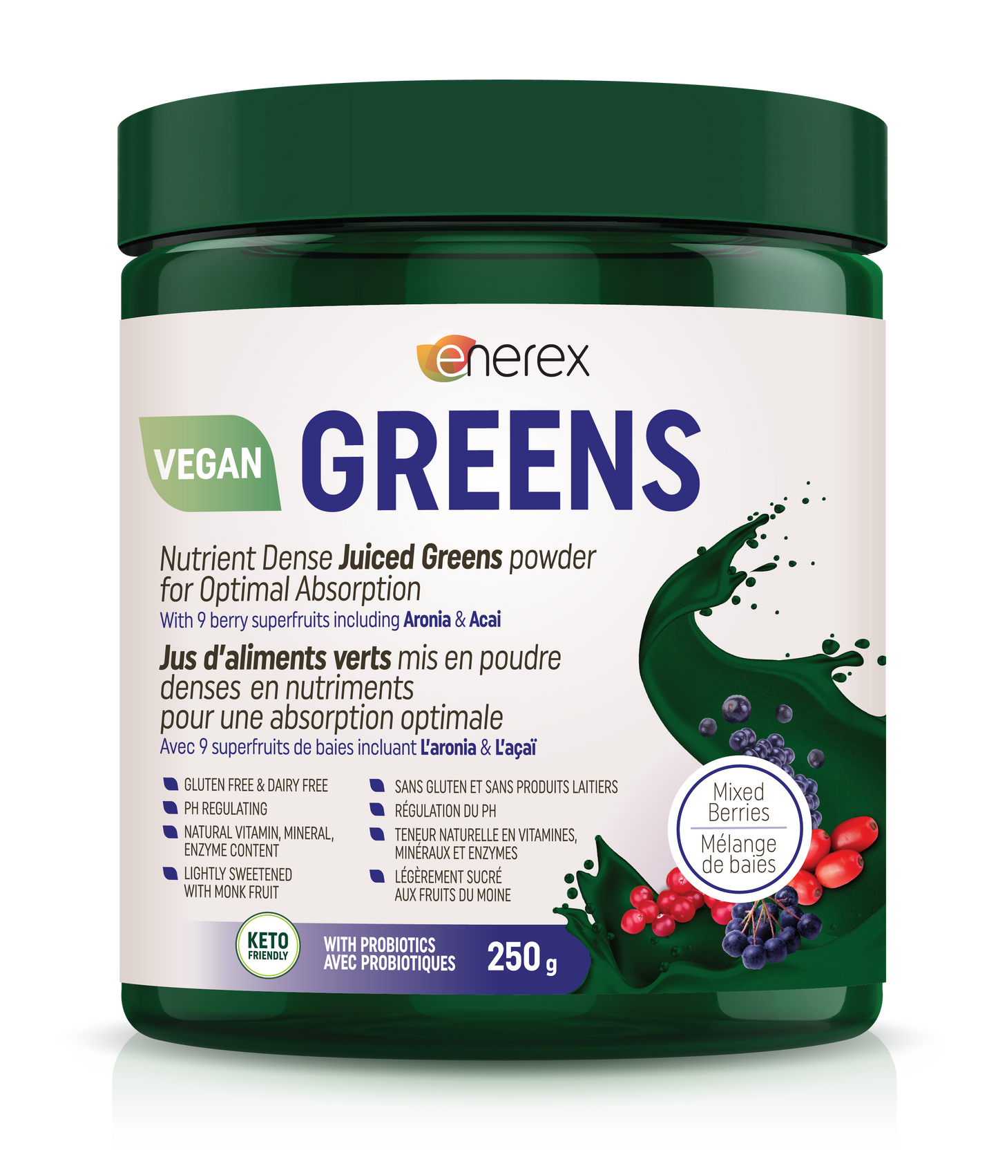 Enerex - Greens Mixed Berries