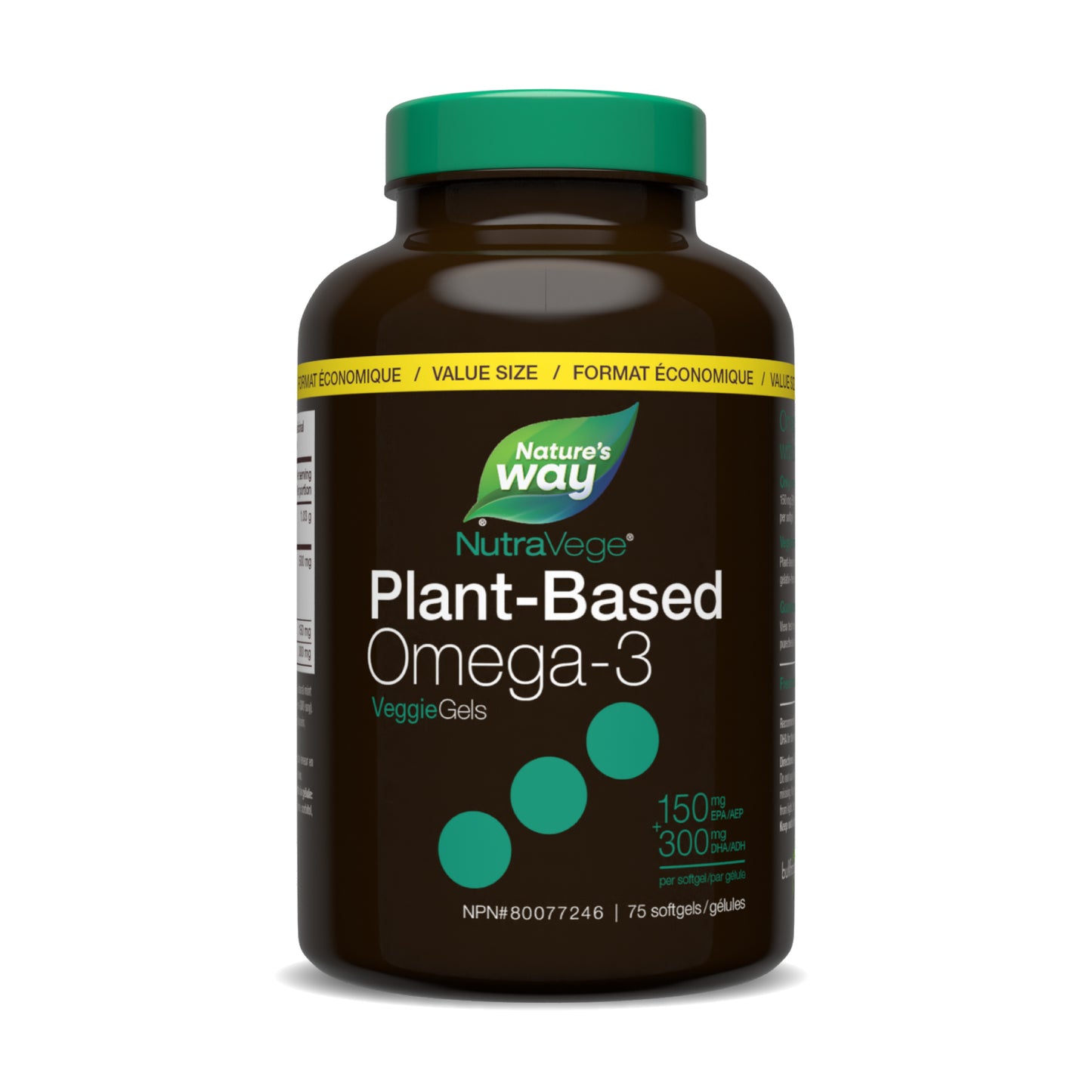 Nature's Way - Nutravege Omega-3 Plant - Fresh Mint Flavour