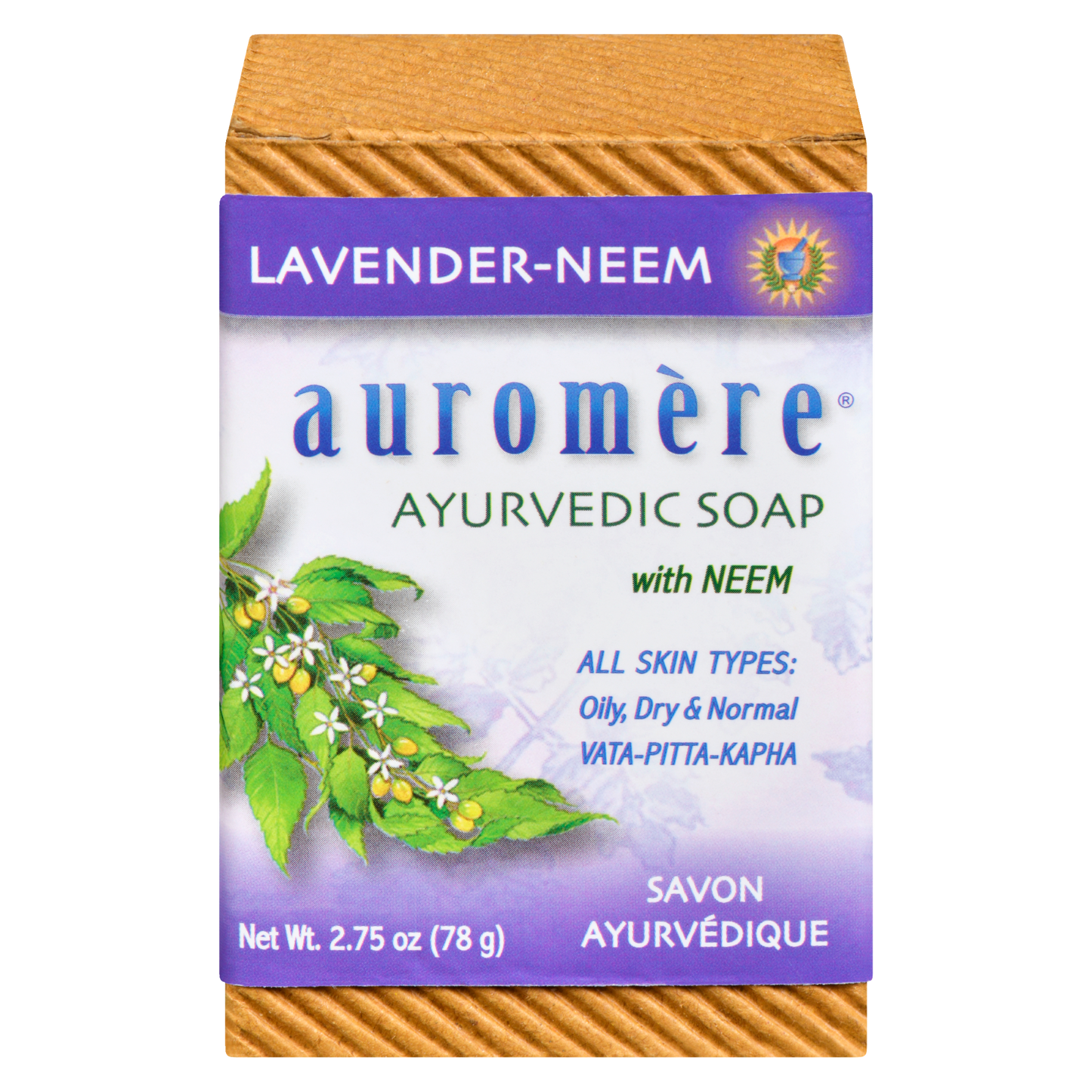 Auromere - Ayurvedic Soap Lavender-Neem