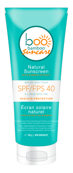 Boo Bamboo - Natural Sunscreen SPF40
