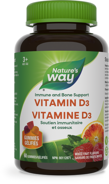 Nature's Way - Vitamin D3 Gummies - 1000IU