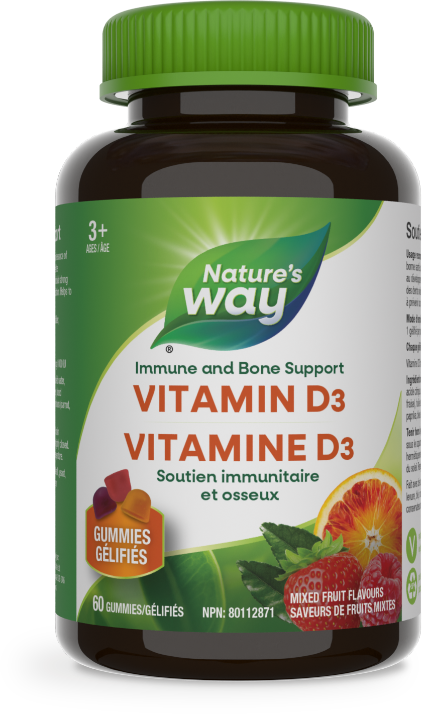 Nature's Way - Vitamin D3 Gummies - 1000IU