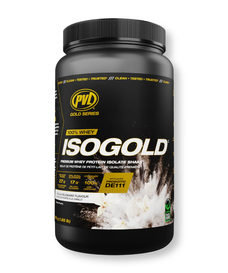 PVL - IsoGold Whey Protein Isolate Vanilla Milkshake