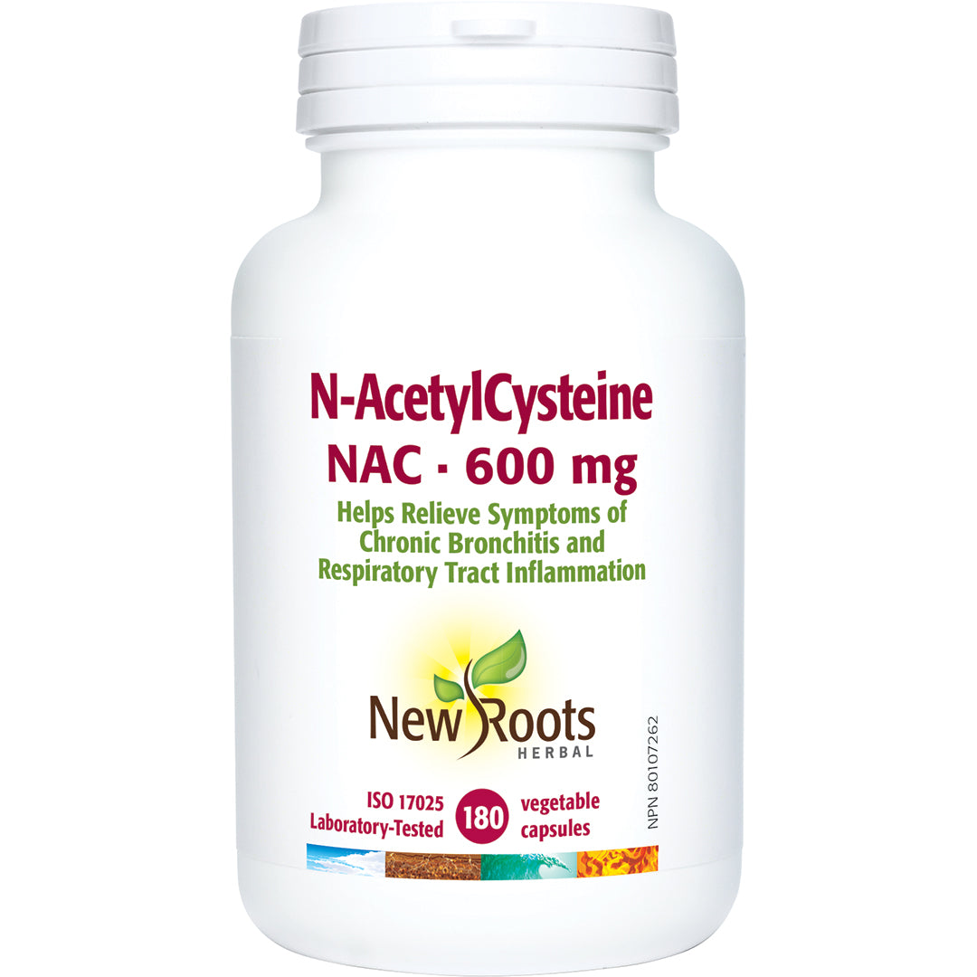 New Roots Herbal - N-AcetylCysteine - 600 mg