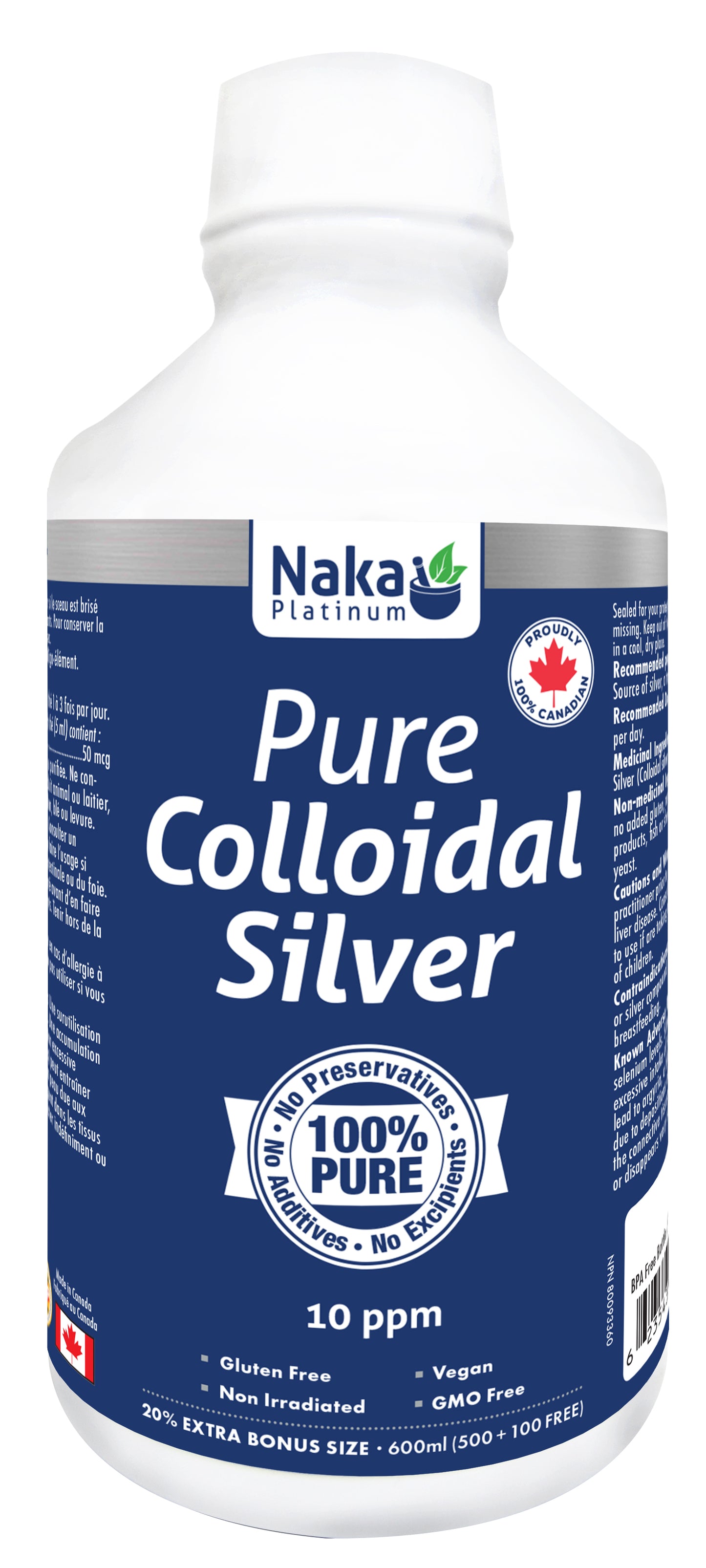 Naka - Pure Colloidal Silver - Bonus Size