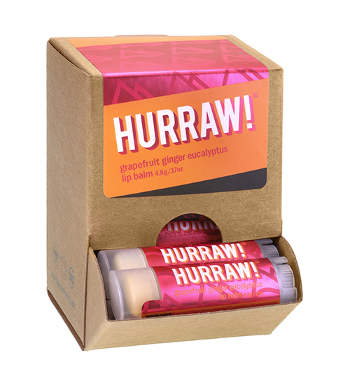 Hurraw! - Grapefruit Ginger Eucalyptus Lip Balm