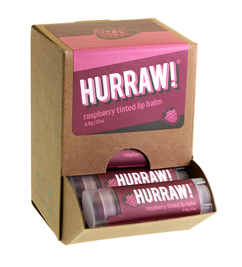 Hurraw! - Raspberry Tinted Lip Balm