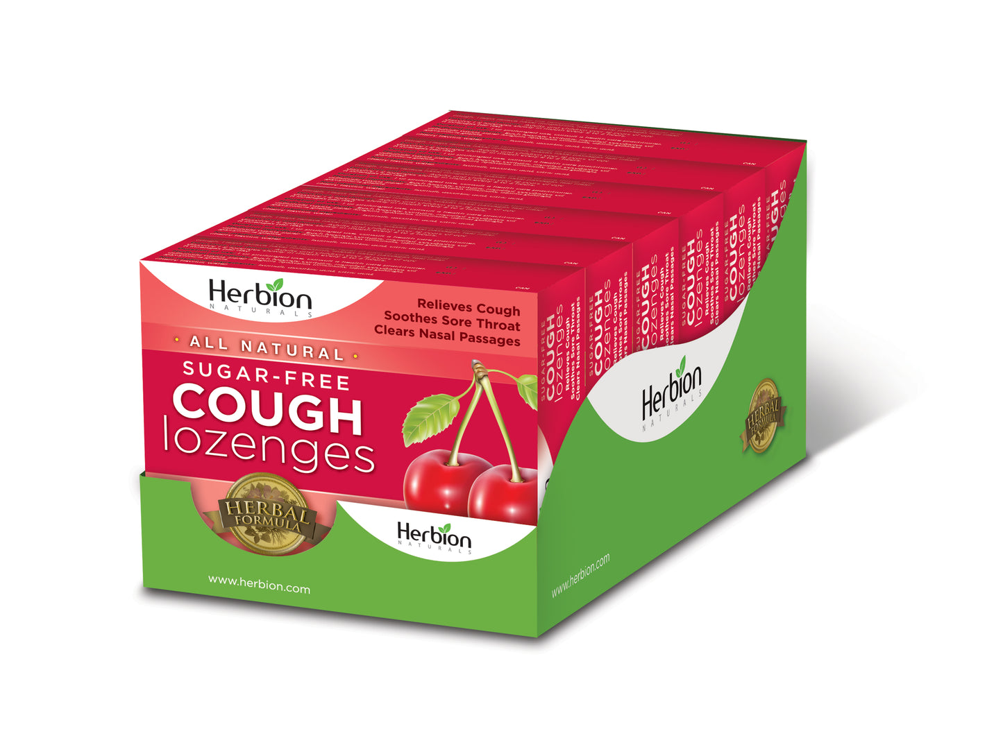 Herbion - Sugar Free Cough Lozenges Cherry