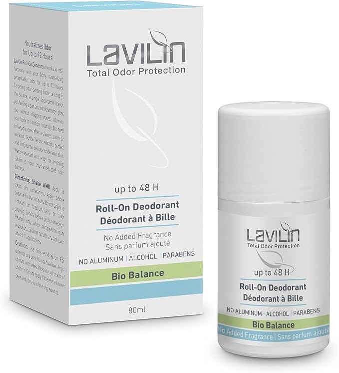 Lavilin - Bio Balance Roll On Deodorant Fragrance Free