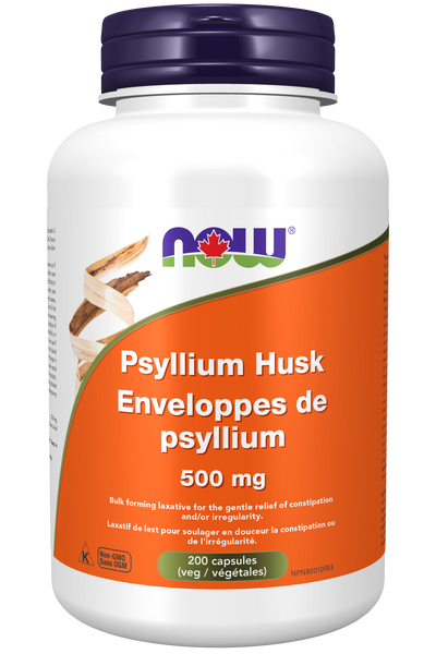 NOW - Psyllium Husk - 500 mg