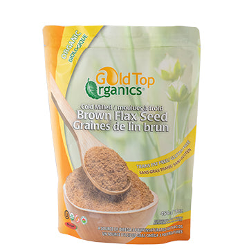 Gold Top Organics - Cold Milled Brown Flax Seed