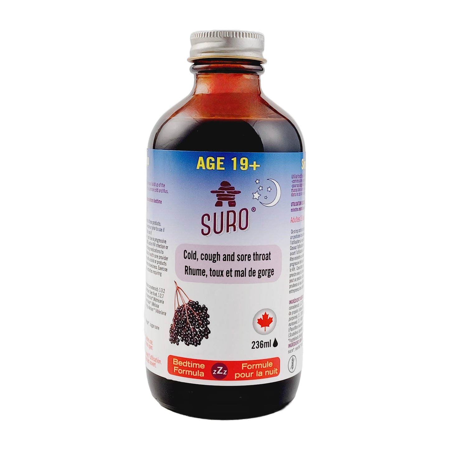 Suro - Organic Elderberry Syrup Nighttime