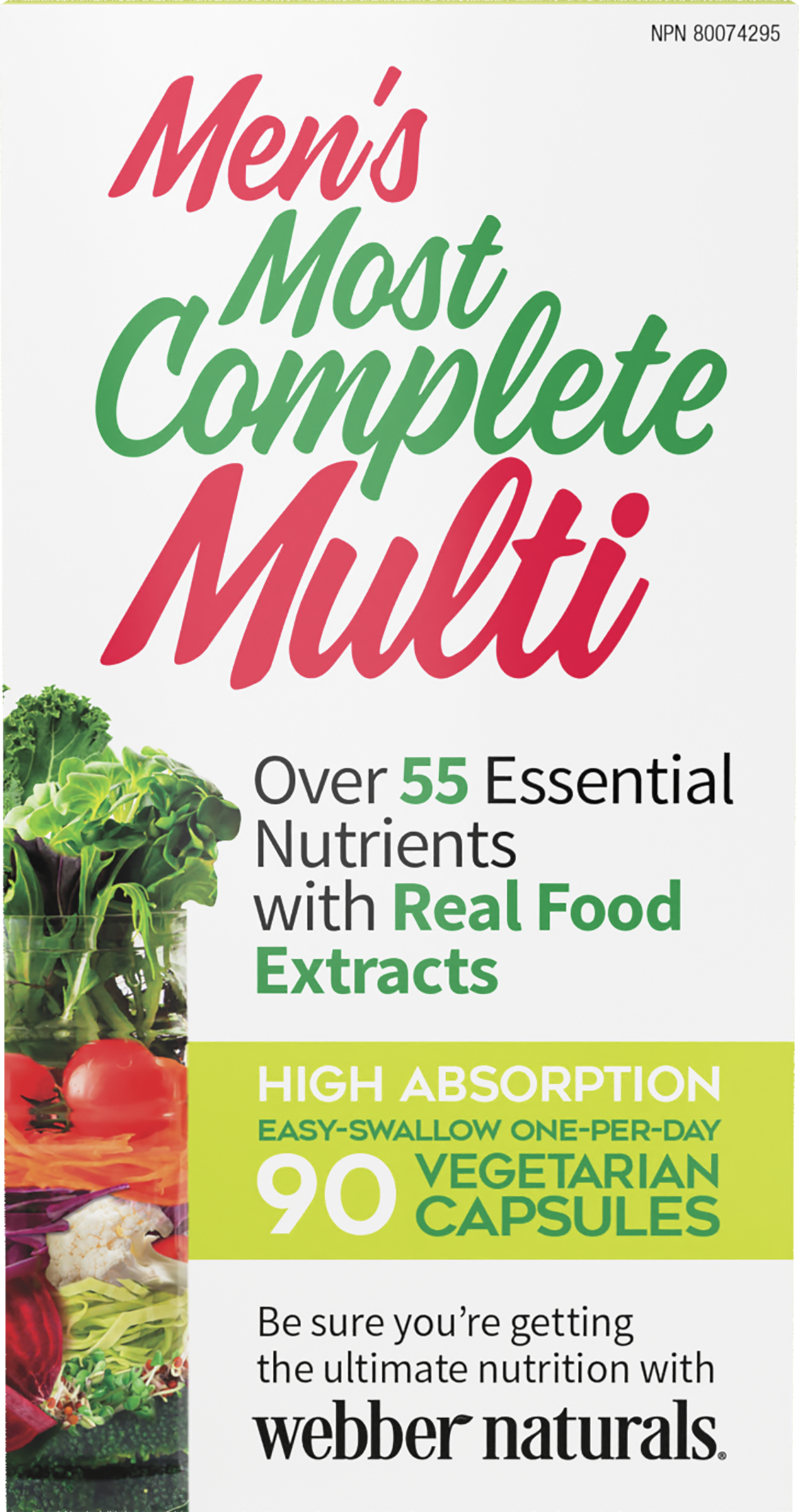 Webber Naturals - Men's Most Complete Multi